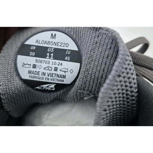 NEW MENS ALTRA ESCALANTE 4 GRAY - Picture 10 of 12